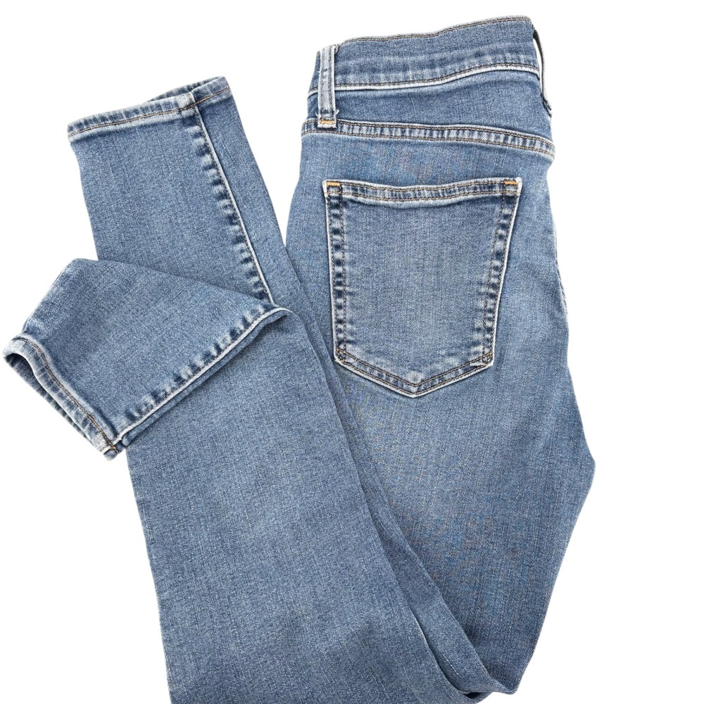 Gap True Skinny High Rise Jeans Womens 29 8R Medium Indigo Blue Stretch Denim